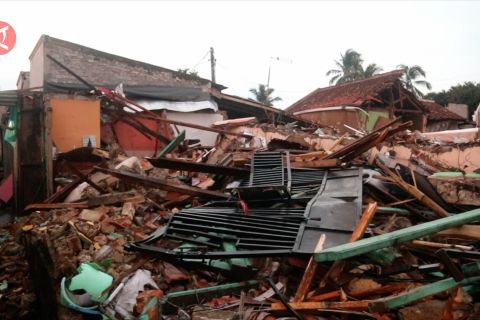 27 ribu rumah rusak berat, pemerintah siapkan 2 ha lahan relokasi