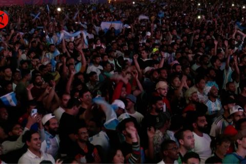 Yang tertawa dan berduka atas laga Argentina vs Meksiko di Qatar