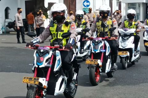 Satlantas Polrestabes Surabaya operasikan kendaraan listrik