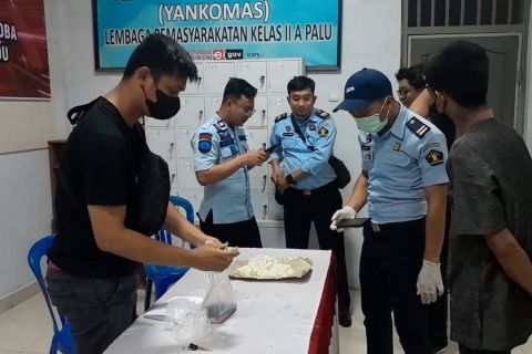Sipir gagalkan penyelundupan sabu masuk Lapas Palu