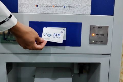 Stok 6 ton dari ATM Beras per tahun untuk mustahik di Kabupaten Bangka