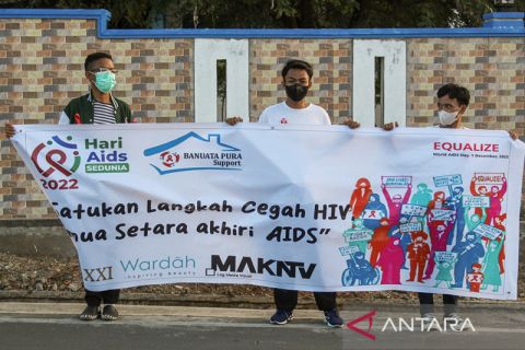 Kampanye Penanggulangan AIDS di Palu