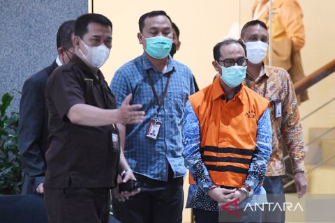 KPK tahan Hakim Agung Gazalba Saleh