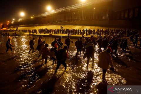 Migran Nicaragua dari Meksiko mencari suaka ke AS