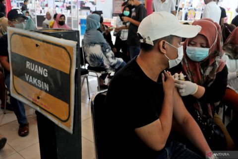 Capaian Vaksinasi COVID-19 Di Sumsel