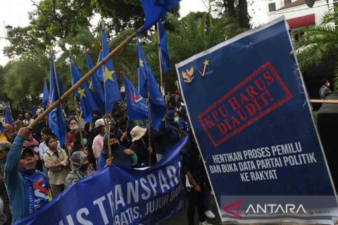 Tak lolos verifikasi, Partai Rakyat Adil Makmur tuntut KPU diaudit