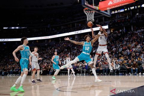 NBA : Denver Nuggets menang 119-115 atas Charlotte Hornets