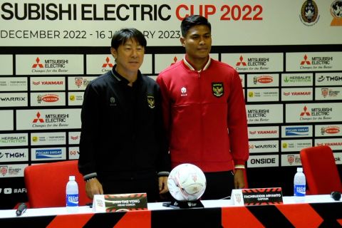 Shin Tae-yong sebut para pemainnya siap tempur untuk lawan Kamboja