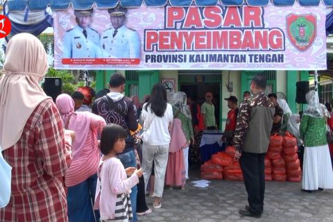 Atasi dampak inflasi, PWNU dan Pemprov Kalteng gelar pasar penyeimbang