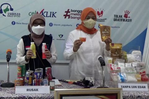 BBPOM DIY keluarkan 192 nomor izin edar pangan olahan selama 2022