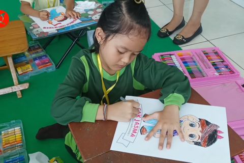 Kejari Tanjung Perak tanamkan karakter antikorupsi sejak dini