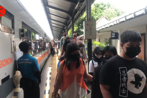 Lonjakan penumpang di Daop IV Semarang naik hingga 40 persen