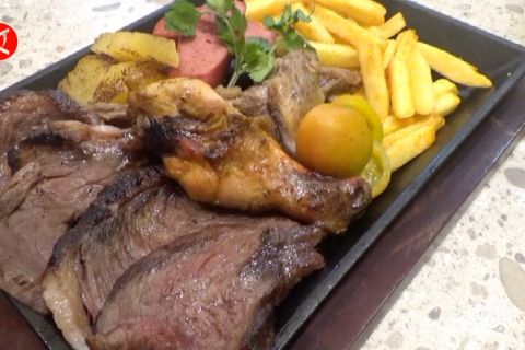 Menikmati olahan daging ala Brasil di Kota Bogor