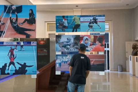 Menilik perjuangan atlet difabel dalam karya foto jurnalistik
