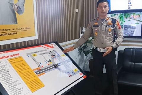 Perbatasan Kota Surabaya ditutup saat malam Tahun Baru