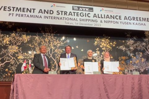 Pertamina Shipping gandeng perusahaan Jepang perluas pasar global
