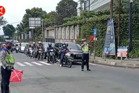 Polisi siapkan jalur alternatif menuju empat kawasan wisata di Jabar