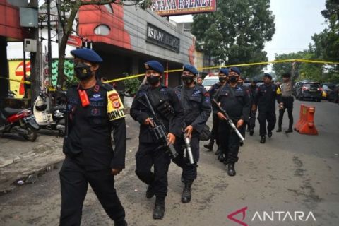 Polri pastikan situasi pascabom bunuh diri Astanaanyar terkendali