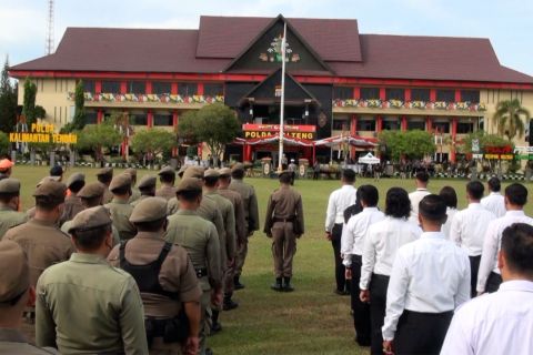 Jaga Natal-Tahun Baru, Polda Kalteng libatkan 1.750 personel gabungan
