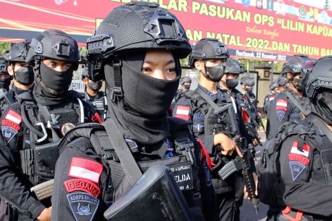 Polda Kalbar kerahkan 3.409 personel amankan Natal dan Tahun Baru