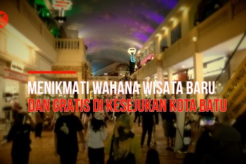Menikmati wahana wisata baru dan gratis di kesejukan Kota Batu