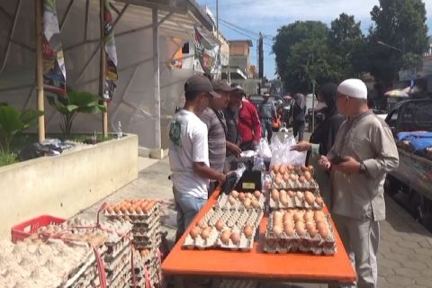 Tekan lonjakan harga telur, Pemkot Bogor gelar bazar telur murah