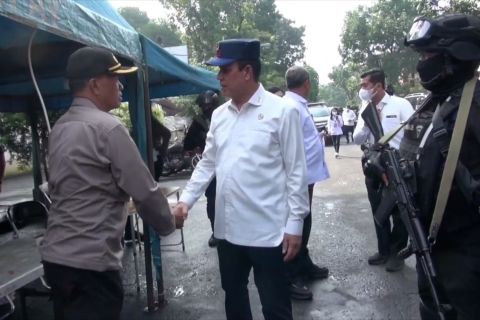 Tinjau lokasi bom bunuh diri di Bandung, ini pesan Kepala BNPT