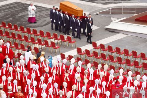 Pemakaman mantan Paus Benedict