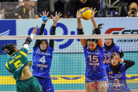 Proliga 2023 : Jakarta Pertamina dikalahkan Gresik Petrokimia