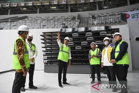 Topping Off Indoor Multifunction Stadium (IMS)