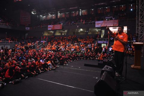 Rakernas Partai Buruh di Jakarta