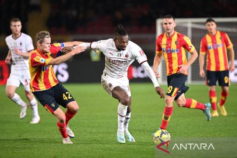 Liga Italia: AC Milan nyaris dipermalukan Lecce