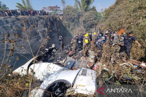 Kecelakaan pesawat di Pokhara Nepal