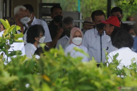 Ibu Negara Iriana Joko Widodo kunjungi Desa Wisata Sidowayah