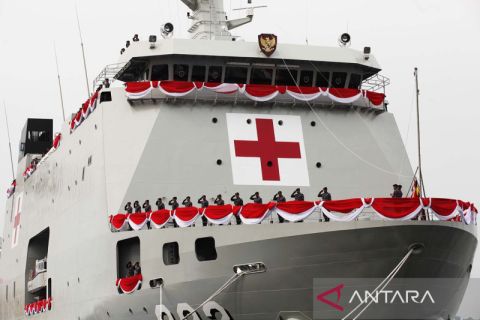 Serah terima kapal rumah sakit TNI AL