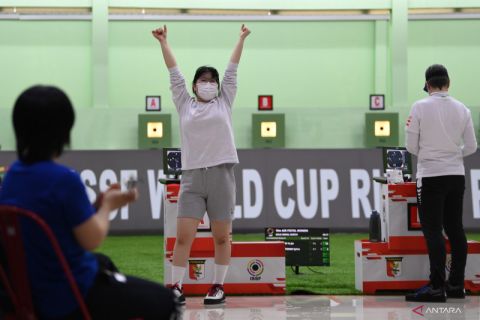 Final 10 meter air pistol putri