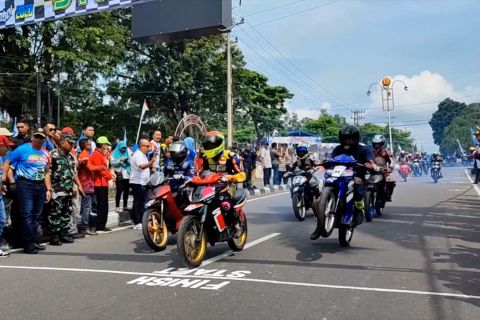 126 pembalap jalanan perebutkan piala Bupati Bangka