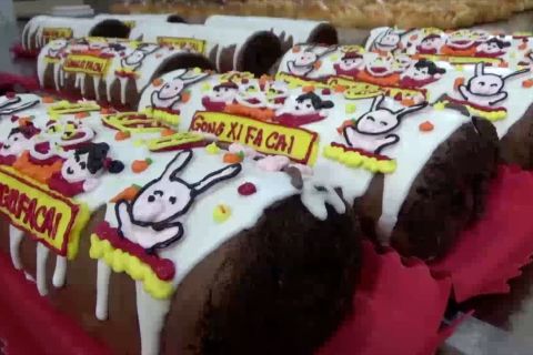 Jelang Imlek, kue nastar shio kelinci jadi favorit di Bali