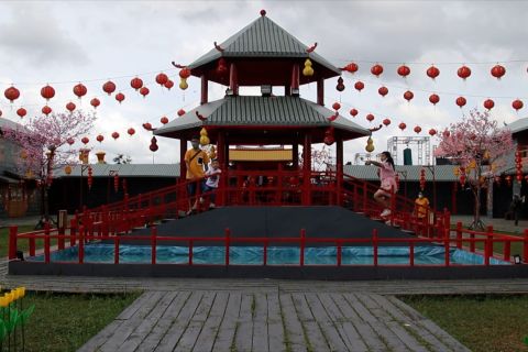 Miniatur kampung Tionghoa Singkawang simbol ragam budaya di Indonesia