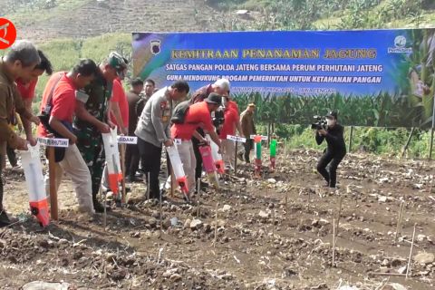 Polda Jateng siapkan diversifikasi pertanian untuk ketahanan pangan