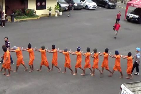 Polres Jember amankan 22 pelaku penambang emas ilegal