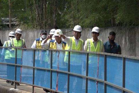 Presiden targetkan Sodetan Ciliwung tuntas April untuk kurangi banjir