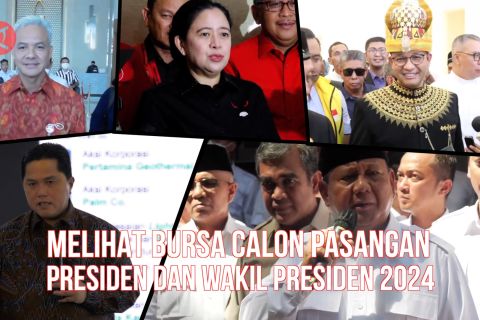 Melihat bursa calon pasangan presiden dan wakil presiden 2024