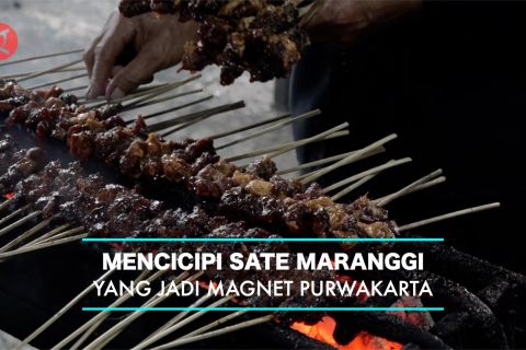 Mencicipi sate maranggi yang jadi magnet Purwakarta