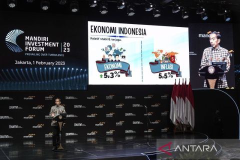 Presiden hadiri Mandiri Investment Forum 2023 di Jakarta