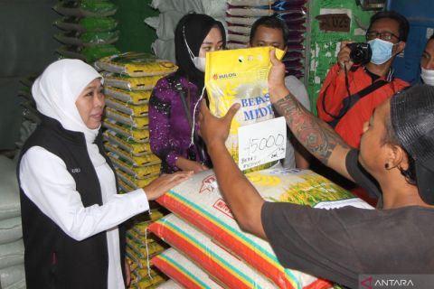 Stabilisasi pasokan dan harga pangan beras di Jatim