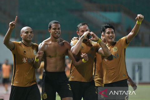 Bhayangkara FC akhirnya bungkam Persikabo 1973 di menit akhir