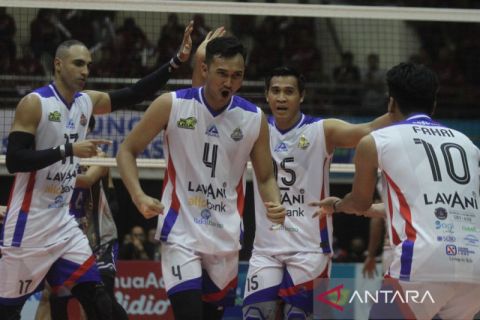 Jakarta Lavani kalahkan Surabaya BIN Samator 3-1