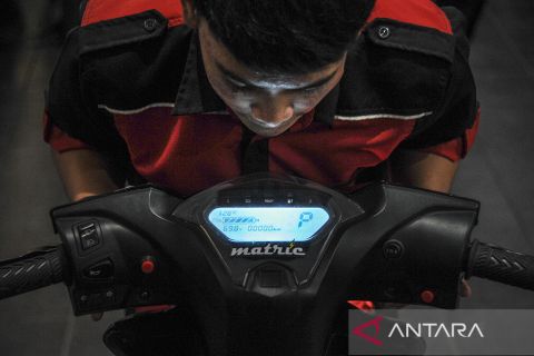 Siswa SMK konversi motor BBM ke listrik