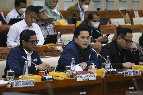 Rapat kerja Komisi VI bersama Menteri BUMN